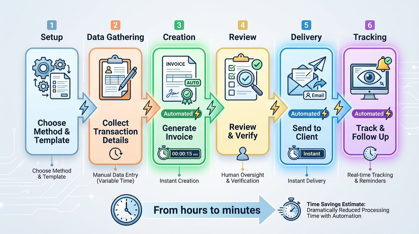 Professional Invoice Creation Steps