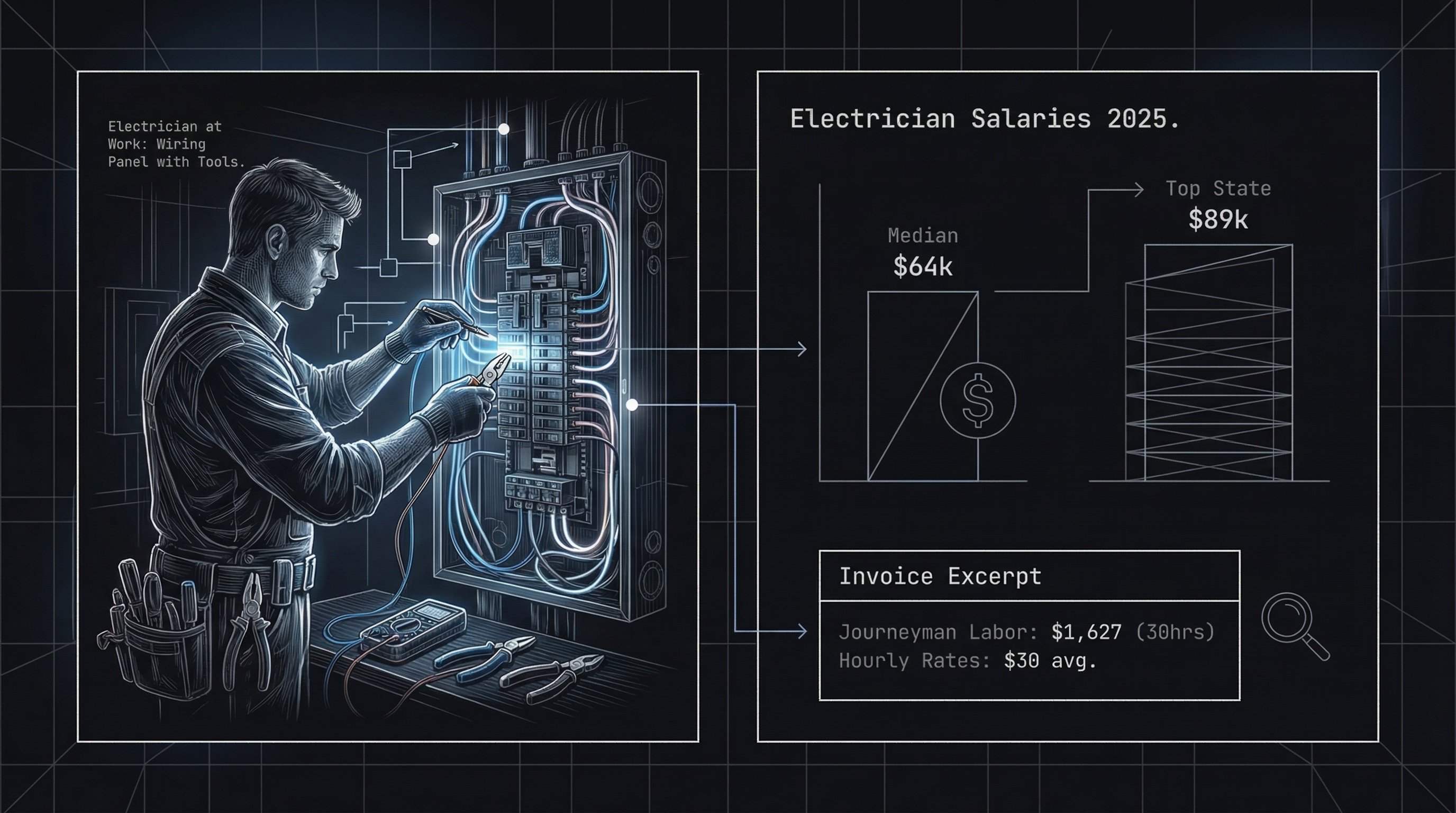 Electrician Salary 2025: US Averages by State & Labor Cost