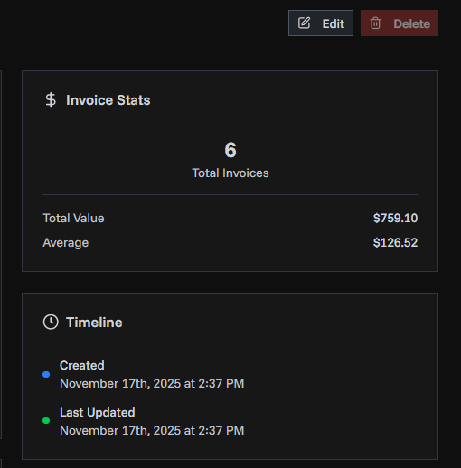 Invoice Generator Overview