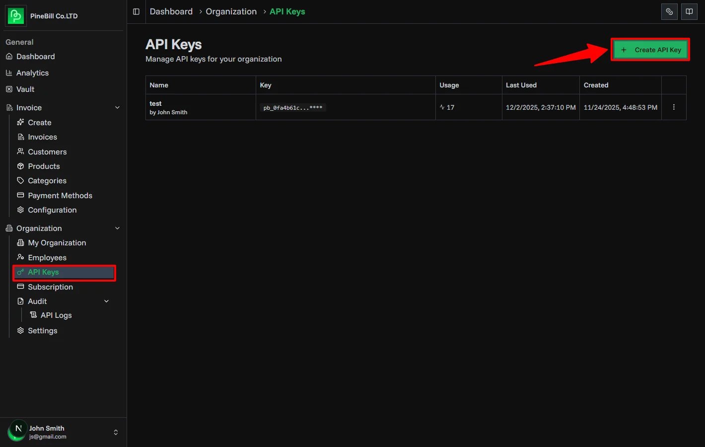 Invoice Generator Overview