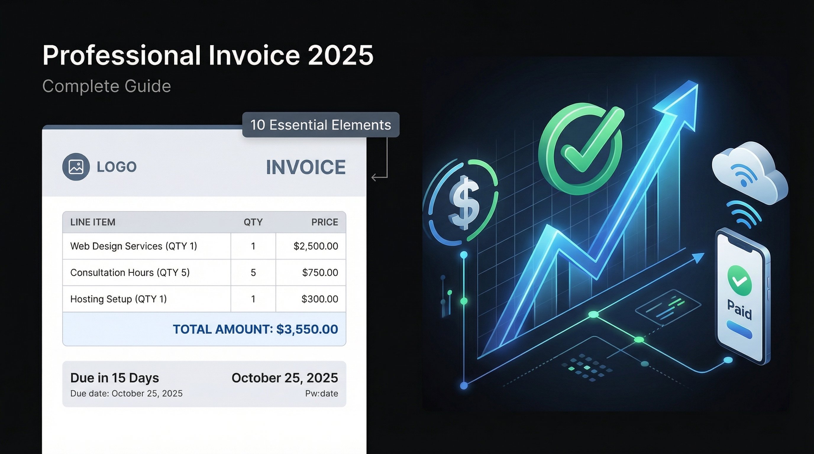 How to Create a Professional Invoice in 2025: Complete Guide