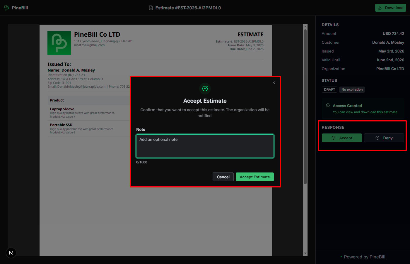 Improved Analytics Dashboard