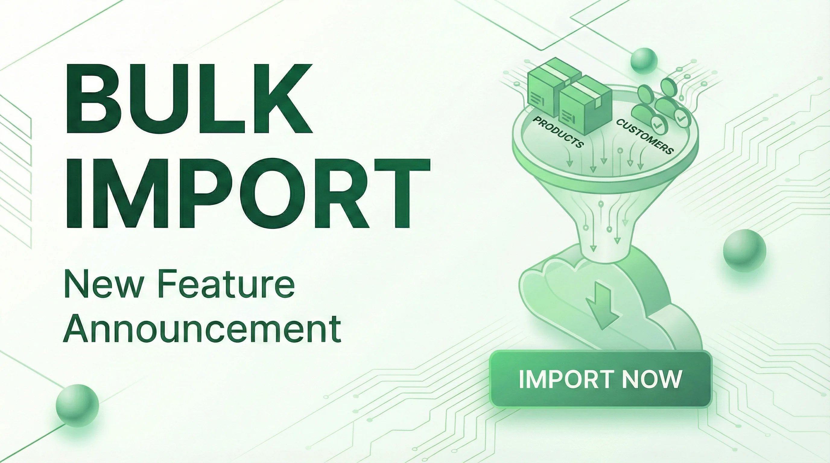 Bulk Import & Redesigned Lists