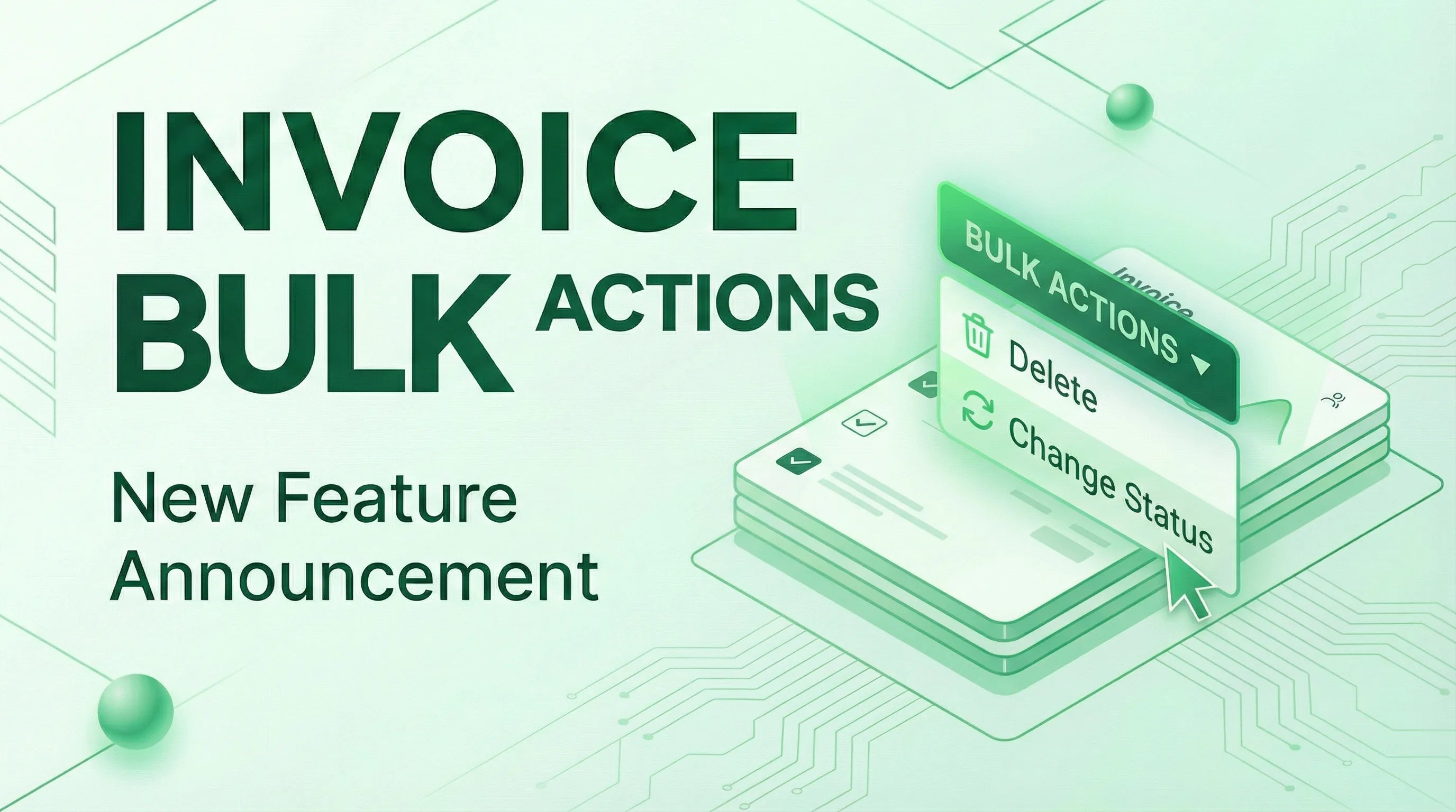 Invoice Bulk Actions